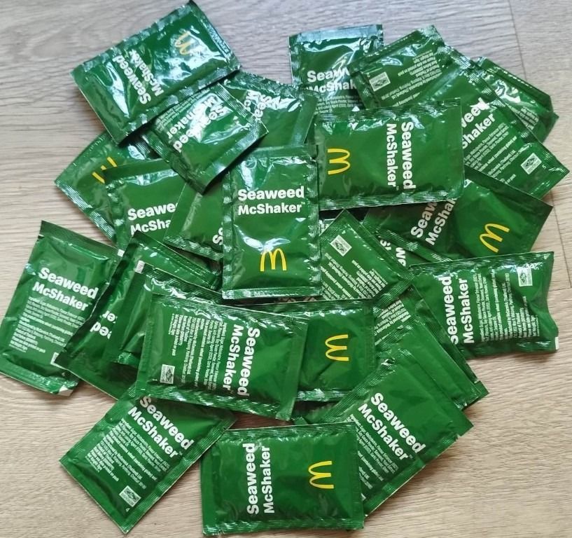 McDonald's seaweed shakes fries seasoning, Food & Drinks, Packaged ...