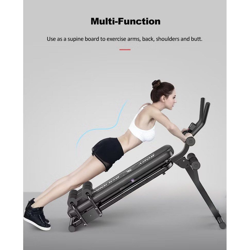 Multi-Function Abdominal Exercise Bench (Category: Cardio & Fitness Machines) located in Singapore. Submitted by primenest (Listing ID 1420593420, Image 4). Description: LOCAL SELLER | INSTOCKS | FAST DEAL Tone and lift your glutes at home with this butt lifting machine, designed to target hips, thighs, and lower body muscles. Perfect for home workouts, fitness beginners, and anyone aiming for stronger, firmer glutes without going to the gym. Key