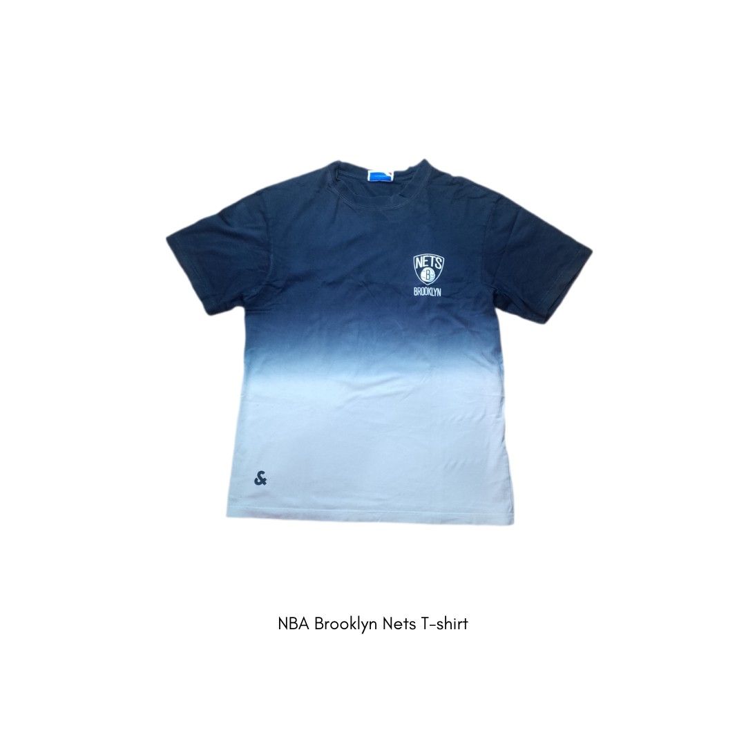NBA Brooklyn NBA T-shirt (Category: Tshirts & Polo Shirts ) located in Baguio. Submitted by silvercitystyles (Listing ID 1420694691, Image 1). Description: NBA Brooklyn NBA T-shirt Price: ₱480 Issue: None Size: L to XL Dimes: 29½" x 27".