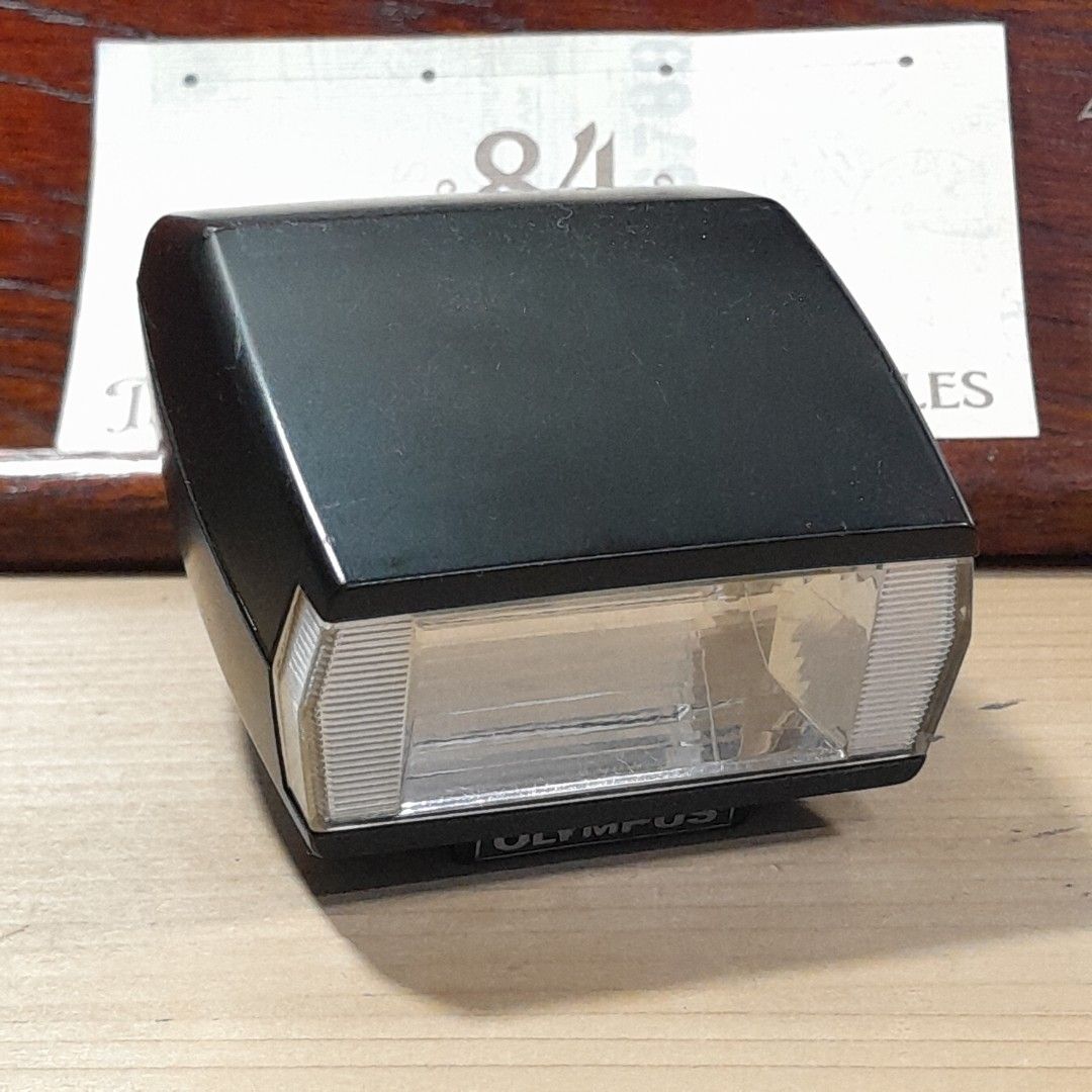 Olympus T-20 Flash (Category: Lens & Kits) located in Las Pinas. Submitted by 84vintage (Listing ID 1420699202, Image 3). Description: Matching flash for Olympus OM series especially the OM2. Tested working including auto. Sold As it is only. Actual photos posted. Please examine them carefully as they are part of the description. --📌 MUST READ Before Dealing with us 📌-- ⚠️Price is posted. No lowballs please. ⚠️Vintage items are only sold As Is 