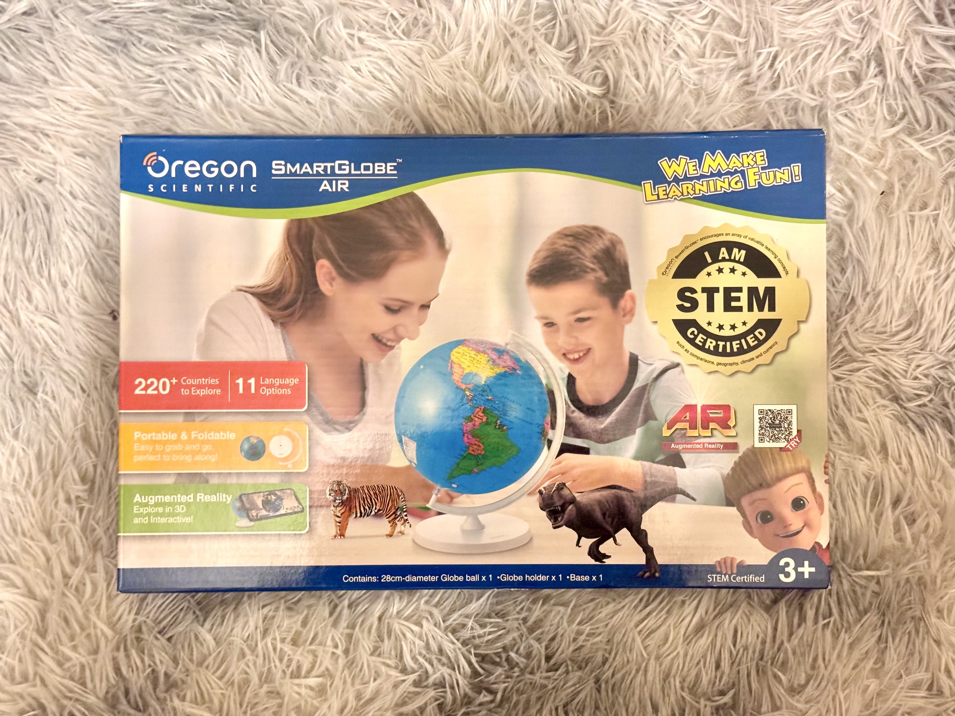 Oregon Scientific Smart Globe™ Air AR SG038R 充氣智能地球儀, 電腦＆科技, 商務用科技產品 ...