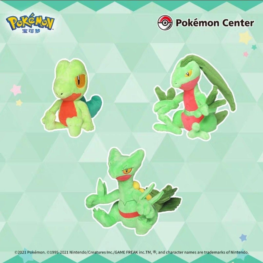 [Pokemon] 'Hoenn' Series Plush (Pre-Order) Torchic Mudkip Treecko ...