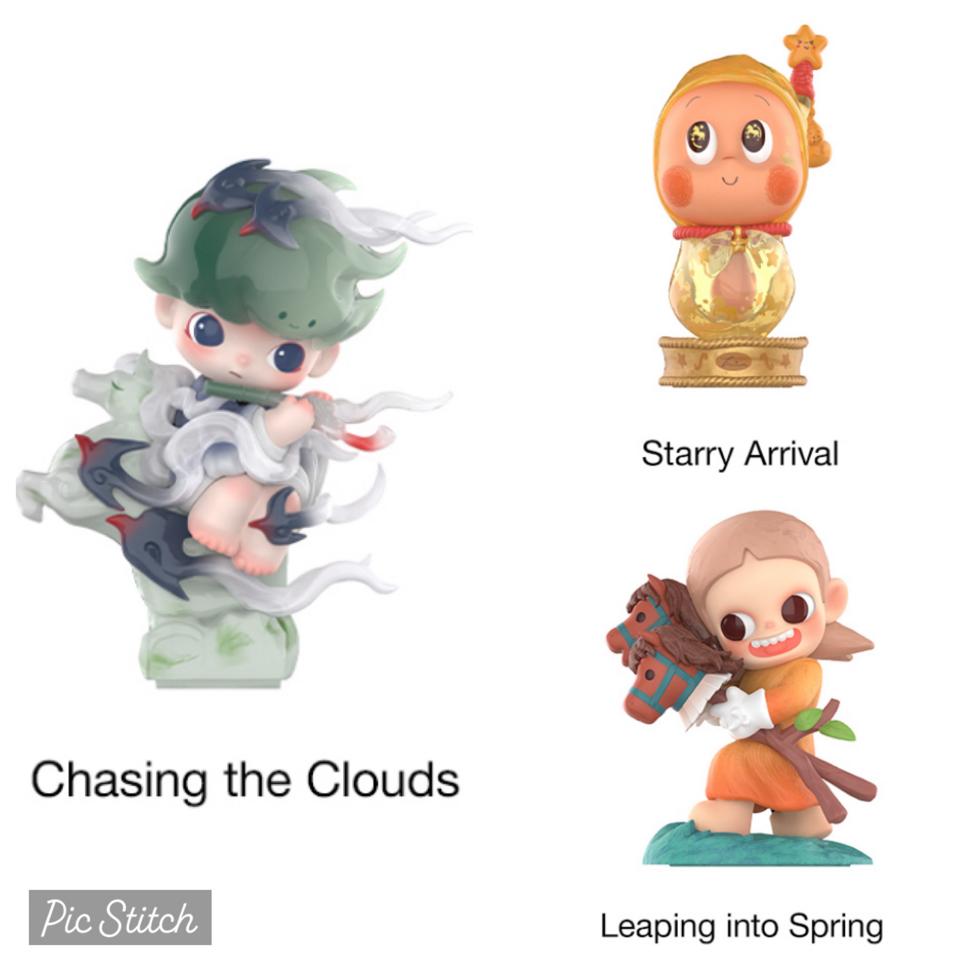 Pop Mart The Golden Gallop Series Figures - Dimoo Chasing the