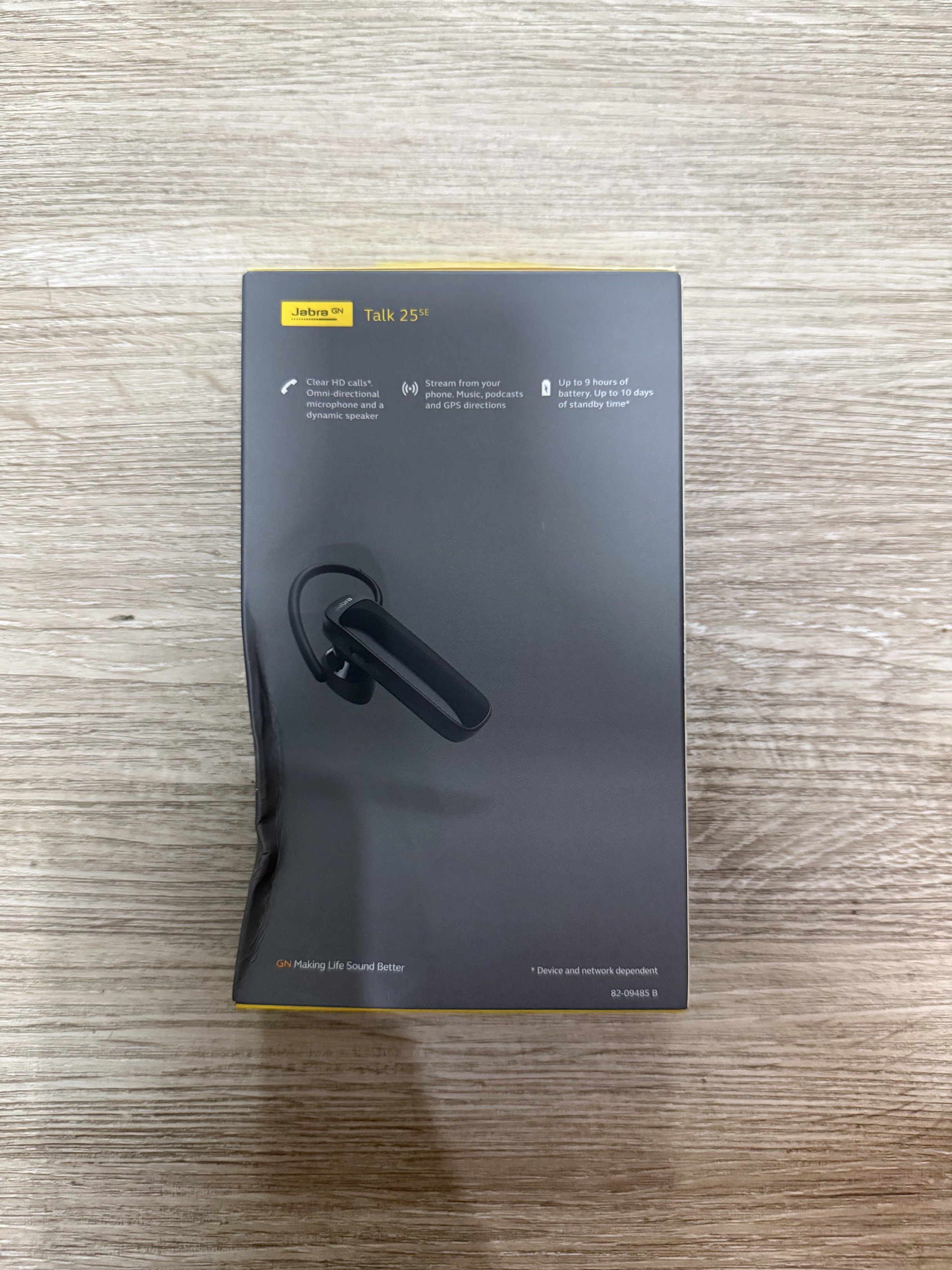 BRAND NEW Jabra Talk 25 SE Bluetooth Headset (Category: Headphones & Headsets) located in Manila. Submitted by lindseybentables (Listing ID 1420672502, Image 2). Description: - Jabra Talk 25 SE for clear calls. - Up to 9 hours of talk time. - Streams GPS and media. - Long-lasting wireless conversations. - Box sealed with dents. No warranty..