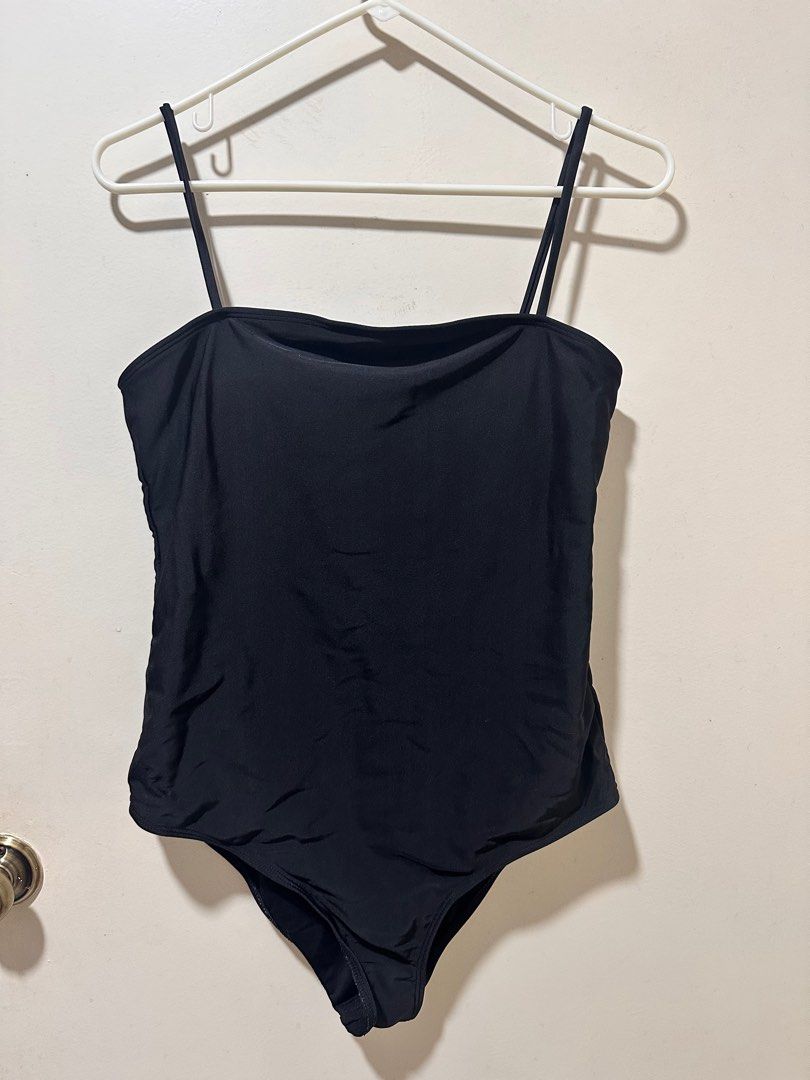 Shein Black Swimsuit (Category: Bikinis & Swimsuits) located in Makati City. Submitted by dflim (Listing ID 1420724893, Image 1). Description: Size XL (can fit L-XL) Never worn; in very good condition.