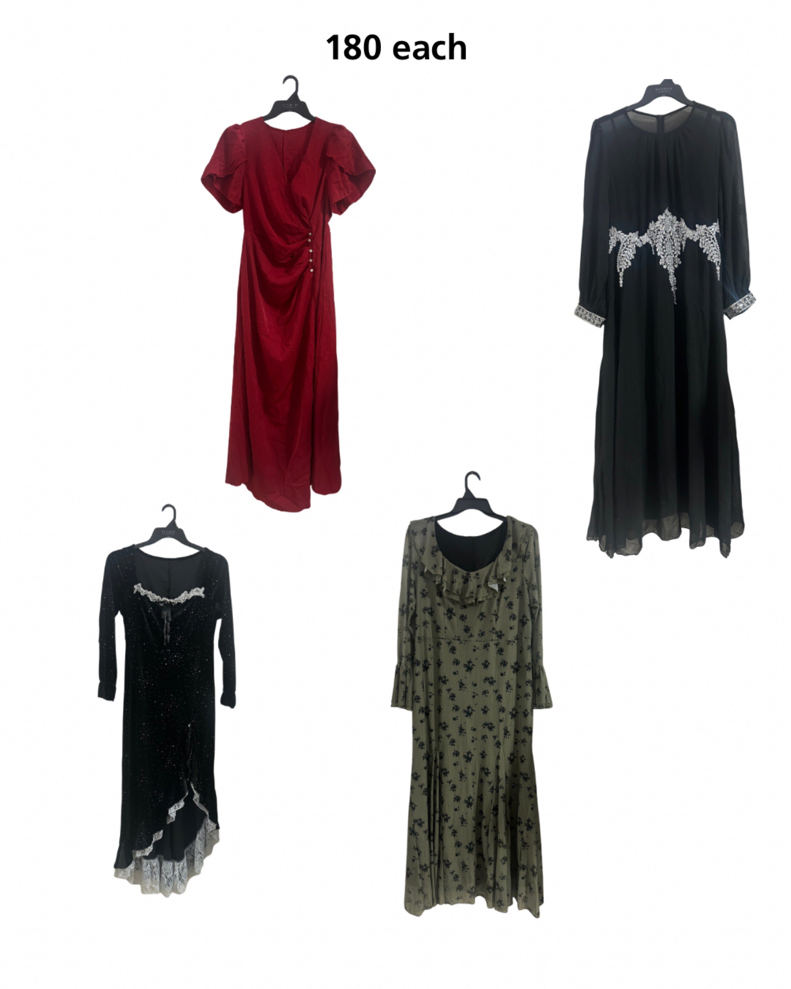 SHEIN plus size bnew dress (Category: Evening dresses & gowns) located in Binan City. Submitted by wednesjay (Listing ID 1420570072, Image 1). Description: Size: 1XL 180 php each red dress sold rfs: bought a bunch of dresses for an event 😅.