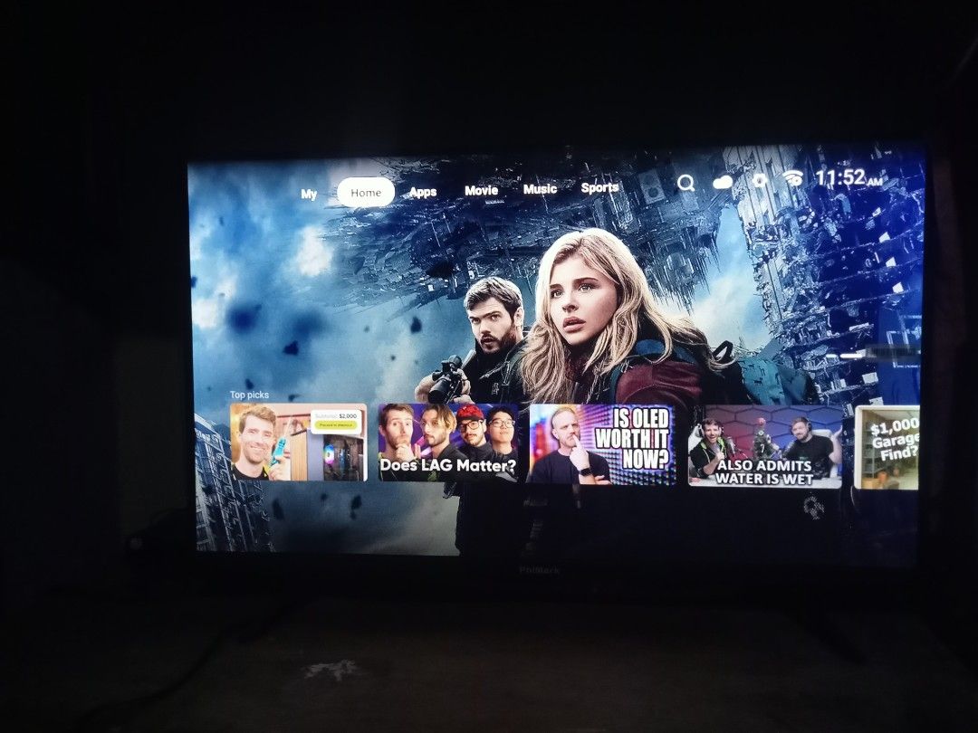 Smart Tv 32inches (Category: TV) located in Manila. Submitted by brightocean_097a0c (Listing ID 1420742571, Image 3). Description: 32inches smart tv almost new po with box and warranty. check to sawa upon pick up ☑️ Open for VC para ma check niyo po!.
