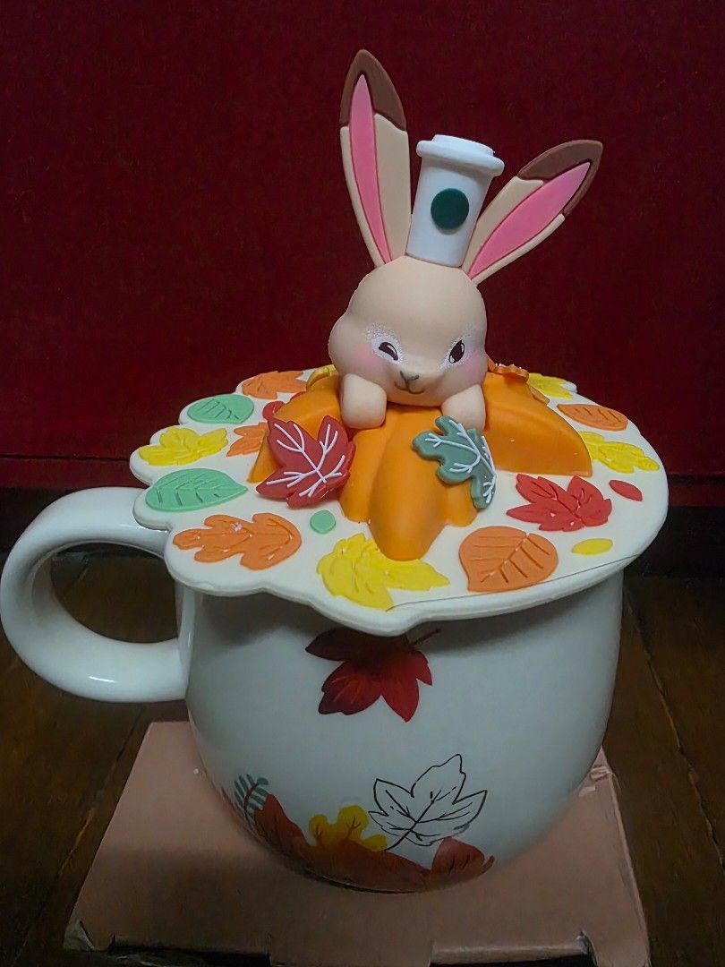 STARBUCKS China 2021 rabbit mug (Category: Coffee & Tea Tableware) located in Valenzuela. Submitted by scarletangel35 (Listing ID 1420676631, Image 2). Description: brand new with box on hand original starbucks mug rfs: decluttering sf handled by buyer.