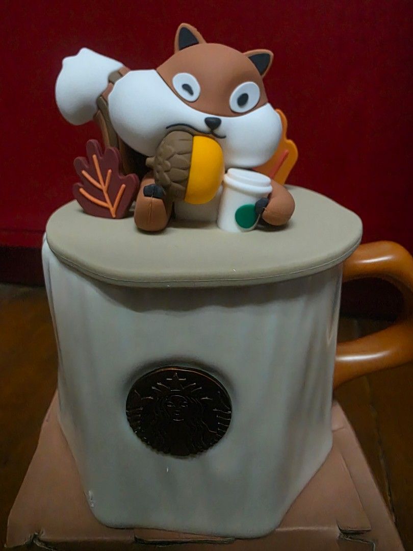 STARBUCKS China 2022 squirrel mug (Category: Coffee & Tea Tableware) located in Valenzuela. Submitted by scarletangel35 (Listing ID 1420677048, Image 2). Description: brand new on hand with box original starbucks china NO SKU rfs: decluttering sf handled by buyer.