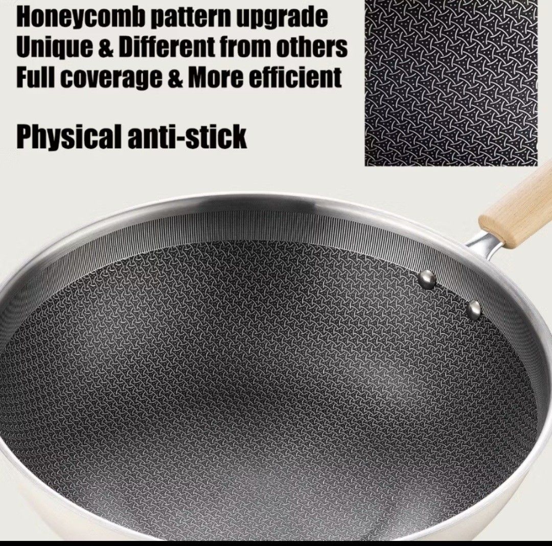 Supor Stainless Steel Pan 32cm (Category: Bathroom & Kitchen Fixtures) located in Manila. Submitted by xilala22 (Listing ID 1420711494, Image 3). Description: brand new without box, unboxed already size: 32cm #brandnew, #manilabased, #forsale, #stainlesssteelpan, #pan.