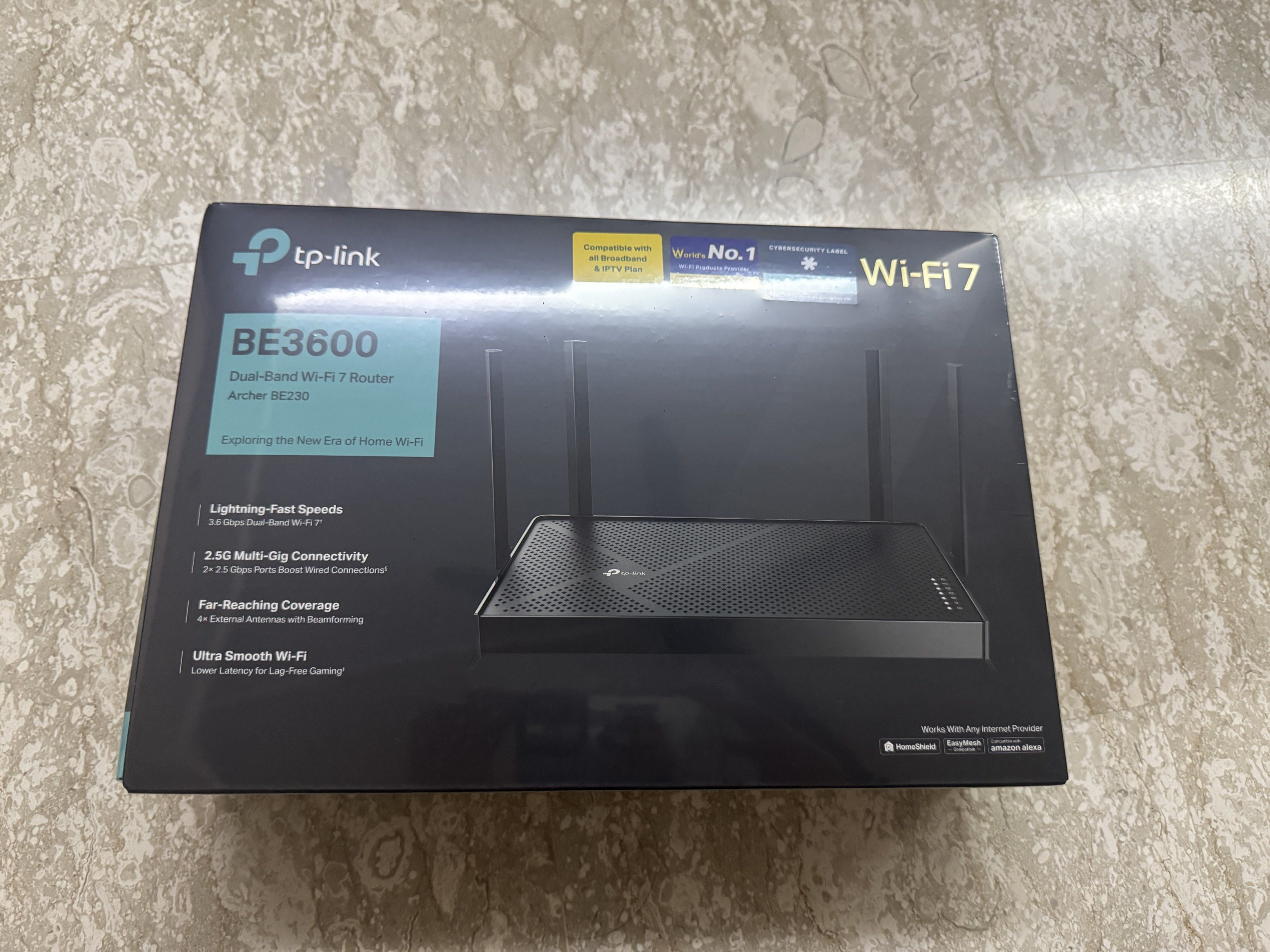 TP LINK BE3600 wifi router485467423172218880