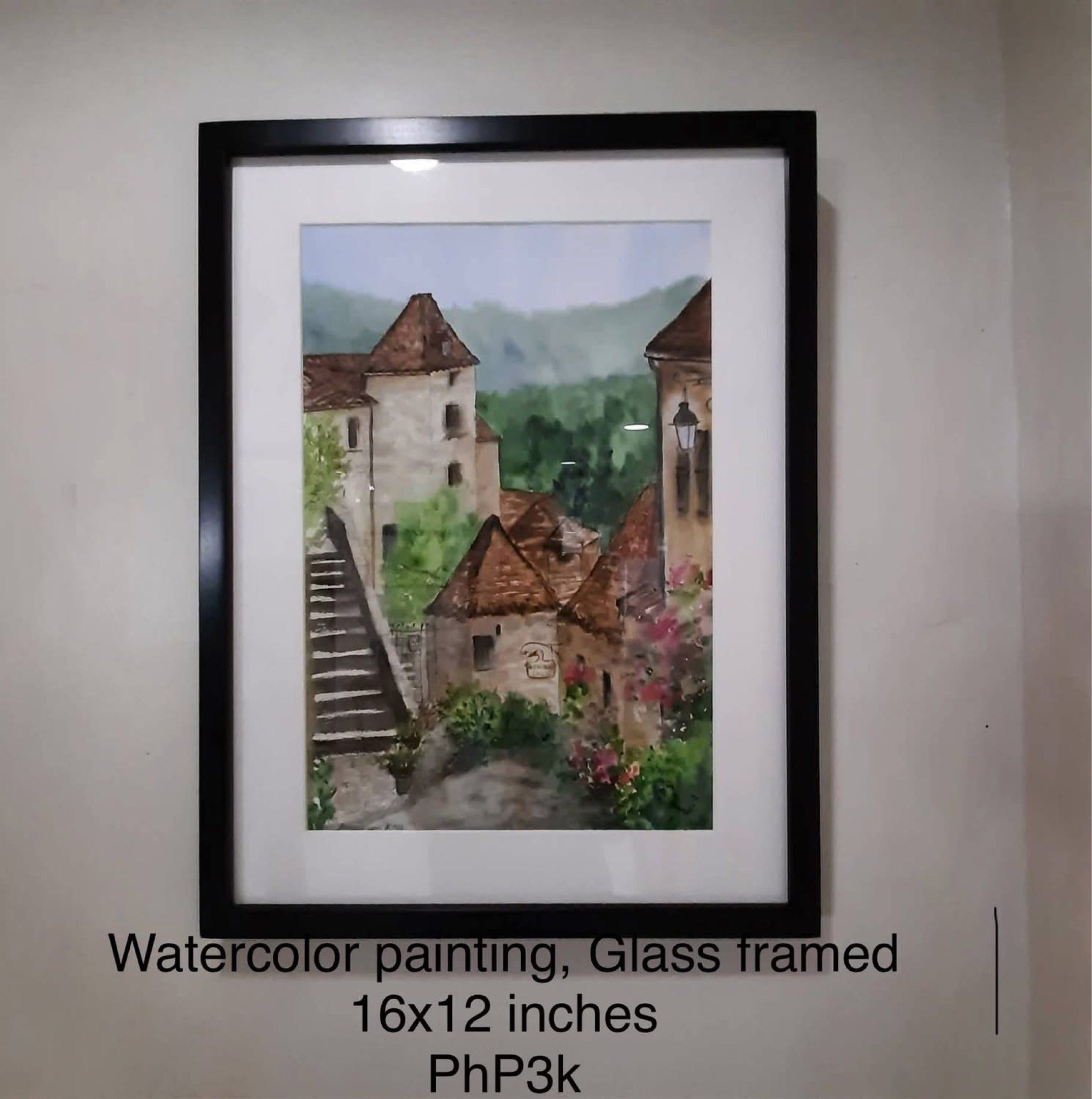 Various Artworks and Paintings (Category: Frames & Pictures) located in Paranaque City. Submitted by leipicks (Listing ID 1420620530, Image 3). Description: Acrylic and watercolor paintings I bought from different artists a few years ago. All in great condition. Prices and measurements in the photos. Negotiable you may send your offer for any of them. Measurements refer to the actual artwork, excluding the frame. Pick up from Paranaque. Update: B