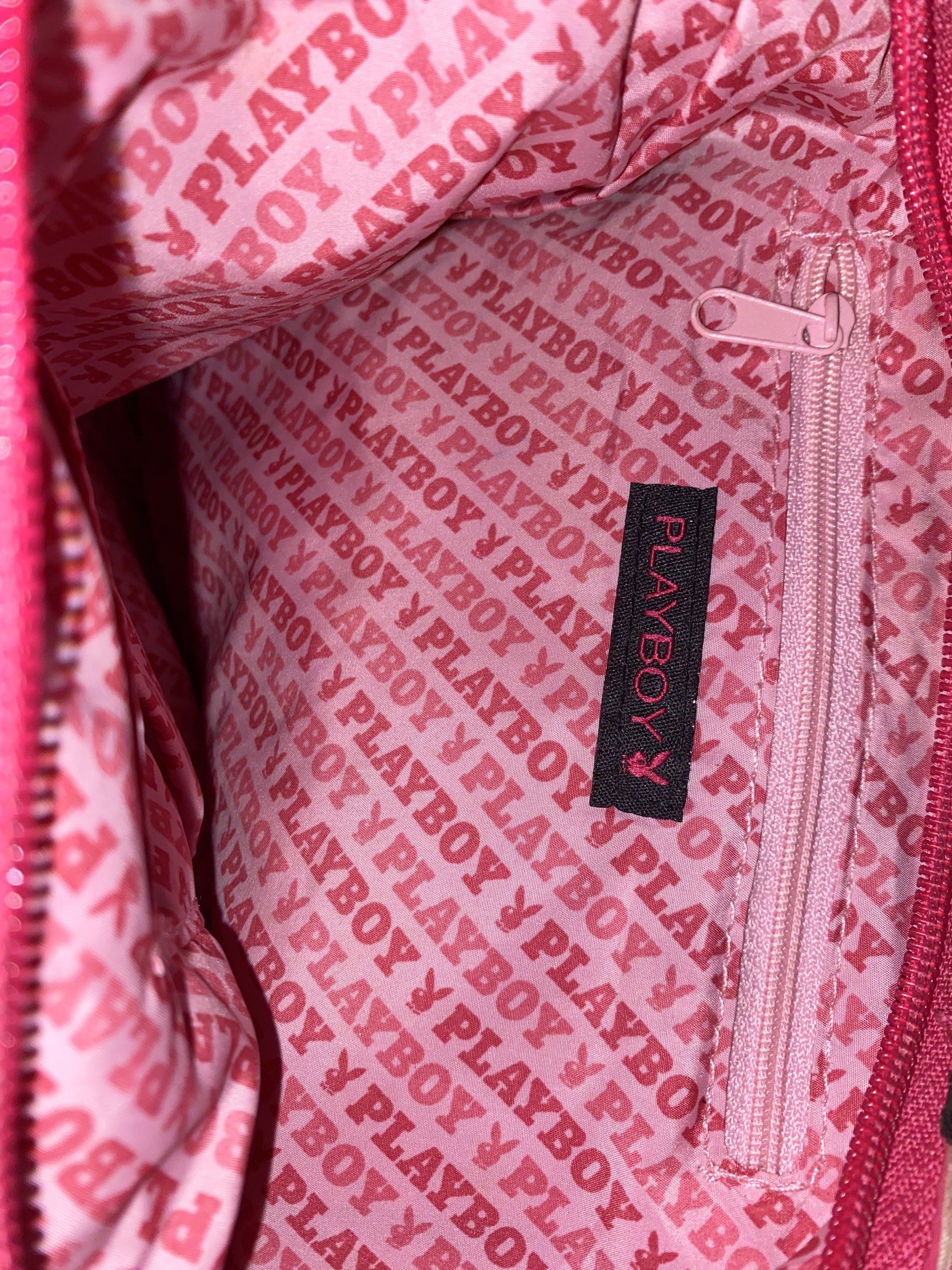 Vintage Playboy Bag (Category: Purses & Pouches) located in Manila. Submitted by miss__sty (Listing ID 1420666796, Image 2). Description: Vintage playboy 1960’s black and pink shoulder bag -Long Strap.