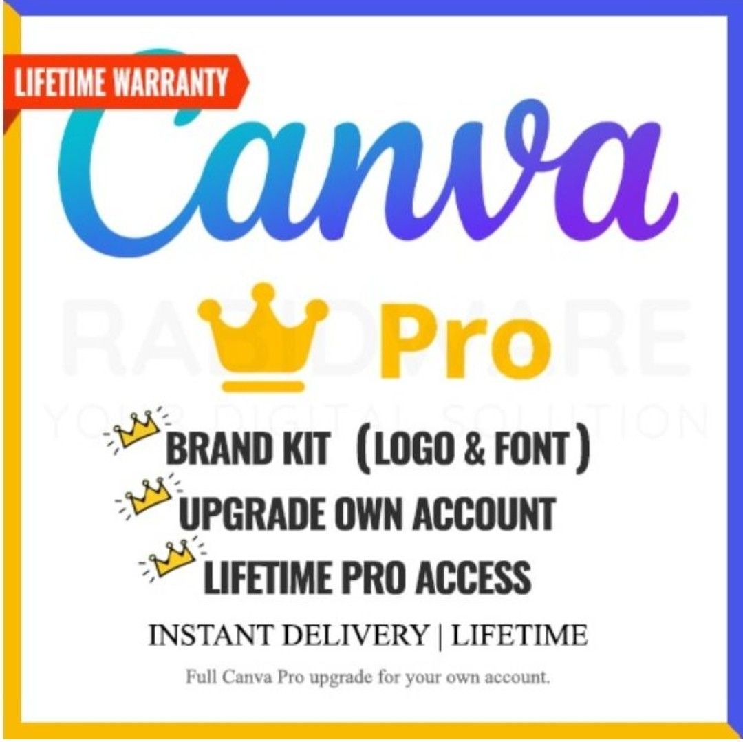 Canva Pro 2027 [Instant Access] Adobe, Autocad, Microsoft Office, Antivirus, Windows 28 (Category: Software) located in Singapore. Submitted by jason_koh99 (Listing ID 1424035738, Image 1). Description: [2026] Canva Pro Giftcard lifetime usage CANVA 1wk : 2.90$ ( Sold out ) 1m : 7.90$ 6m : 12$ 1Y : 14.50$ 2Y: 22.90$ 3Y : 28.80$ 🌟 Premium Subscriptions 🌍 Works Worldwide 🛒 Purchased Directly from Official source ✔️ 100% Legit 🛡️ Full Warranty f