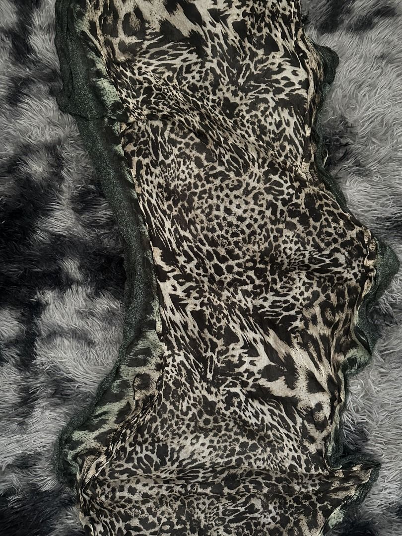 2 Pieces Animal Print Scarfs (Category: Scarves) located in Puerto Princesa. Submitted by 22B_Garments (Listing ID 1424148850, Image 2). Description: - Animal print designs - Sheer and lightweight fabric - Features a dark border - Versatile accessory - Adds flair to any outfit kmrii 14th addiction lgb japanese archive y2k roen in the attic tornado mart.
