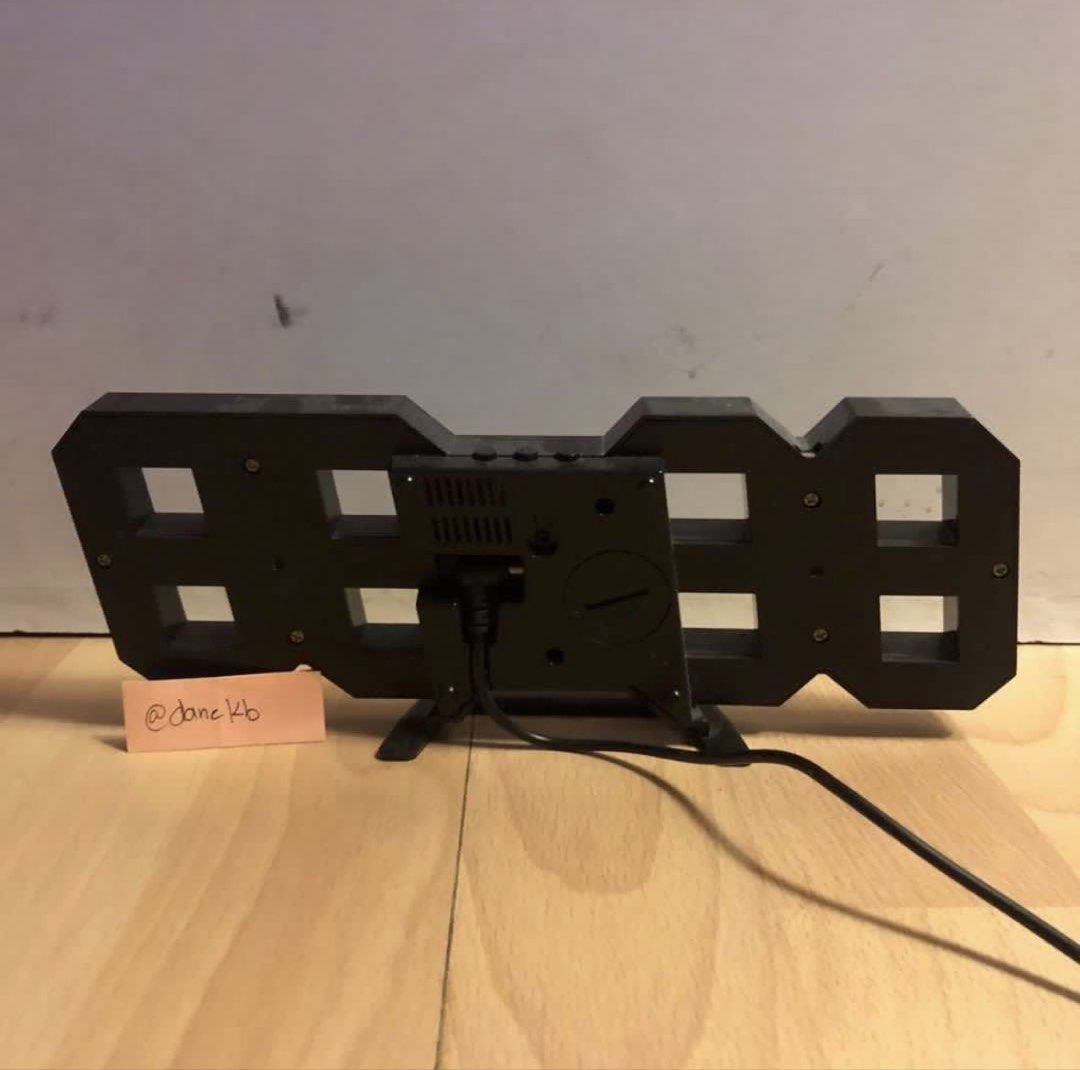 3D LED Digital Clock (Category: Clocks) located in Manila. Submitted by danekb (Listing ID 1424150720, Image 2). Description: .