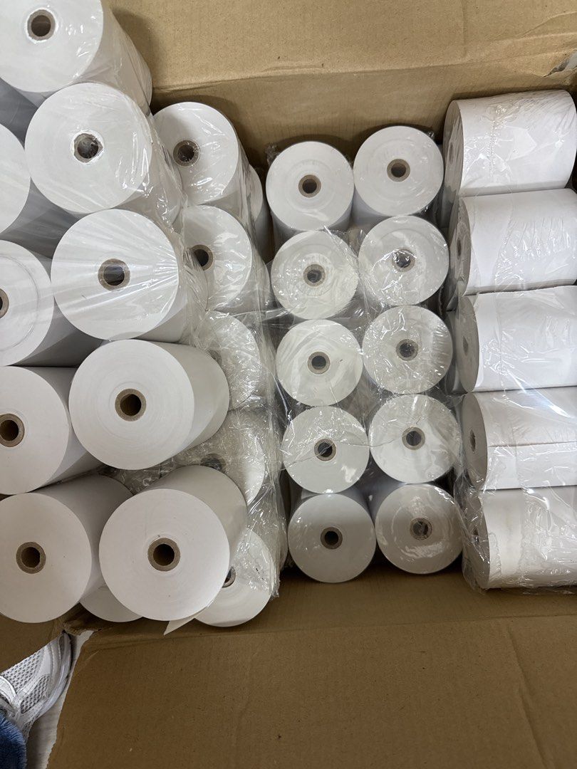 (76 rolls) Thermal Paper Rolls - New, Computers & Tech, Printers ...