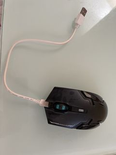 Black Wired Mouse
