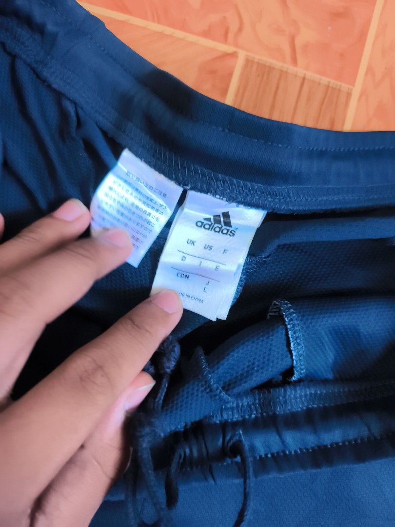 Adidas Climacool DriFit Shorts (Category: Activewear) located in San Juan, Ilocos Sur. Submitted by jd_thrifted (Listing ID 1424046258, Image 3). Description: 38in Waist or lower ( adjustable by draw strings) 19in Length 10in Leg Opening .