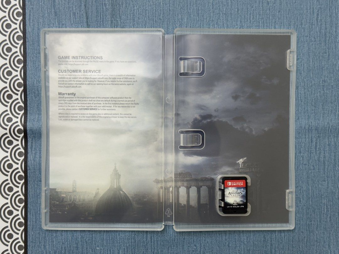 Assassin's Creed: The Ezio Collection - Nintendo Switch (Category: Nintendo) located in Las Pinas. Submitted by lukespl (Listing ID 1424060753, Image 3). Description: - Assassin's Creed: The Ezio Collection for Nintendo Switch - Includes Assassin's Creed II, Assassin's Creed Brotherhood, and Assassin's Creed Revelations - Original Ubisoft game - Game cartridge included - Barely used ₱1,000 + Shipping .