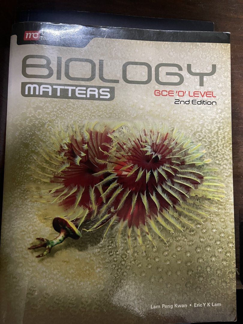 Biology Matters GCE 'O' Level 2nd Edition (Category: Textbooks) located in Manila. Submitted by puretree-6ddf (Listing ID 1424001760, Image 1). Description: - Biology Matters GCE 'O' Level textbook - 2nd Edition - Authored by Lam Peng Kwan and Eric Y K Lam - Specifically for GCE 'O' Level Biology - A useful study resource.