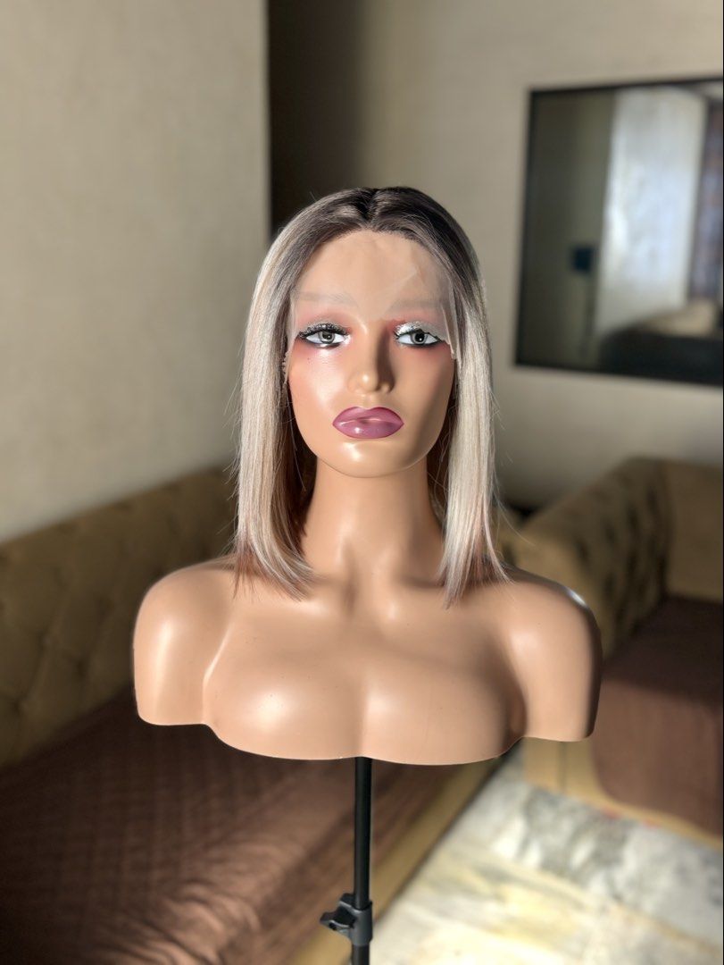Bob Lace Front Wig (Brand New!) (Category: Hair Accessories) located in Manila. Submitted by stellarwigs (Listing ID 1424061873, Image 2). Description: Bob Lace front Wig For Sale! Price: ₱999 only! (brand new) ✅T-part (easy to wear) ✅Can be curled or straightened and washed. ✅Futura Fiber Close to human hair. ✅What you see is what you get. ✅On Hand! Shipping available nationwide. ✅Same day delivery around metro manila. loc: caloocan city. PM FOR