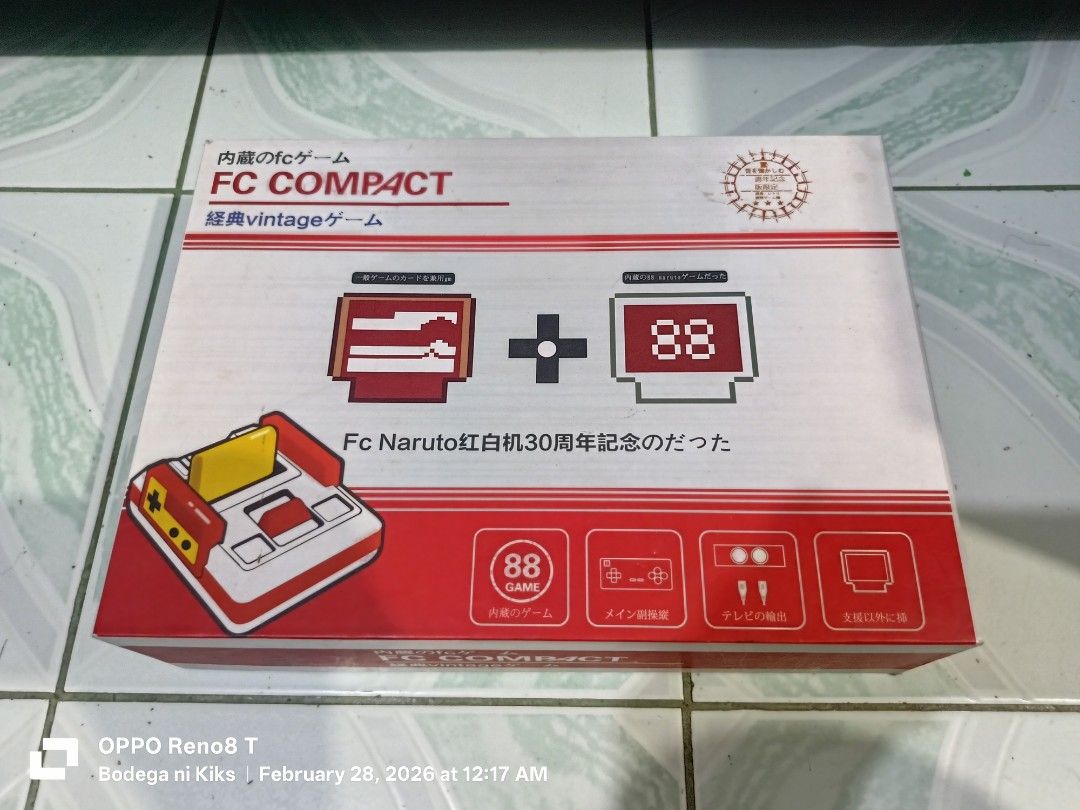 Bootleg Family Computer (Category: Others) located in Cavite. Submitted by bodega_ni_kiks11 (Listing ID 1424147560, Image 1). Description: Bootleg Family Computer with box Untested/as is Good For Display with two controller, cartridge and adaptor.