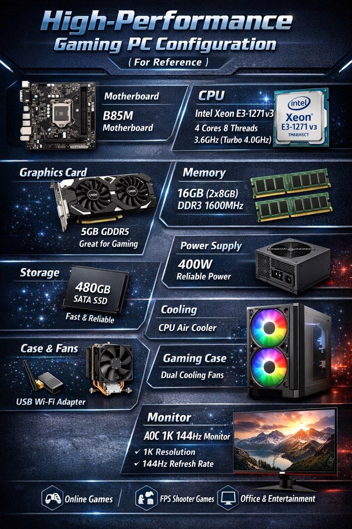 Budget-Performance Gaming PC65604607748610110