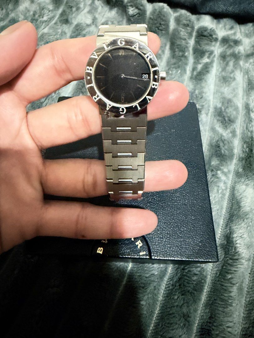 Bulgari BB30SSD Watch (Category: Luxury Watches) located in Manila. Submitted by buy.that.bag (Listing ID 1424083280, Image 1). Description: Guaranteed Authentic Comes with box only Black dial MOP: BDO/BPI/ Gcash Shipping c/o buyer PIOG.