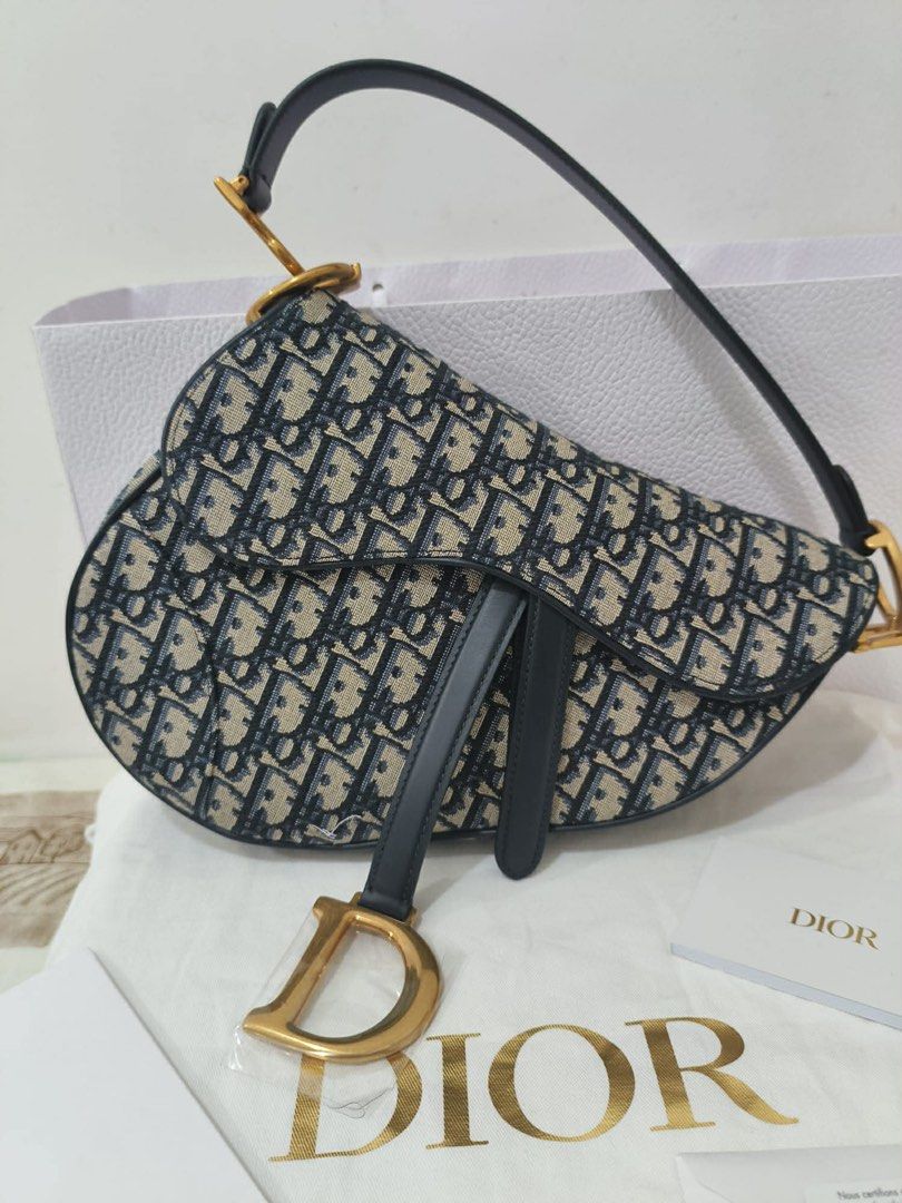 Christian Dior Saddle Bag (Category: Luxury Bags & Wallets) located in Manila. Submitted by katespinosa (Listing ID 1424060822, Image 1). Description: Christian Dior Saddle Bag Brandnew Complete with box and papers.