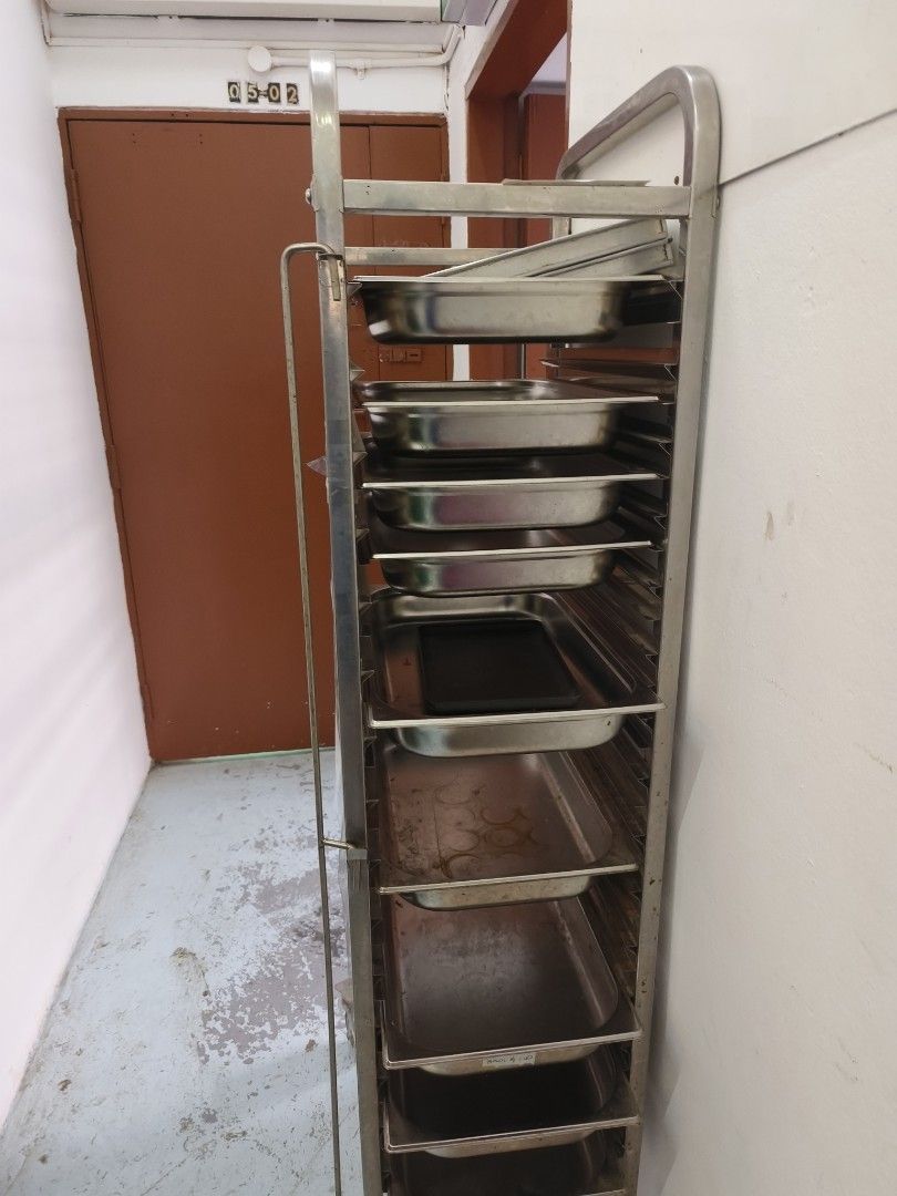 Commercial Kitchen Equipment - Stainless Steel Tables, Racks, and Trays ...