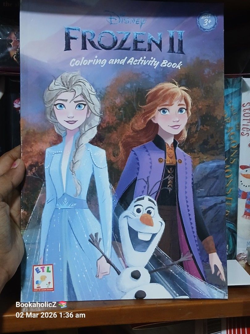 Disney / Barbie Coloring and Activity Books (Category: Children's Books) located in Antipolo. Submitted by bookaholicz_dettori (Listing ID 1424147290, Image 3). Description: Disney / Barbie Coloring and Activity Books ₱99 each ▪︎Disney Pr8ncess ▪︎Frozen ▪︎Barbie -Brandnew coloring /activity books -•MOP: Gcash/Bank transfer •No SCO / No COD •Payment first -•J&T / Lalamove •grab/pick up •Loc: Antipolo city •No meet ups •Pm for queries.