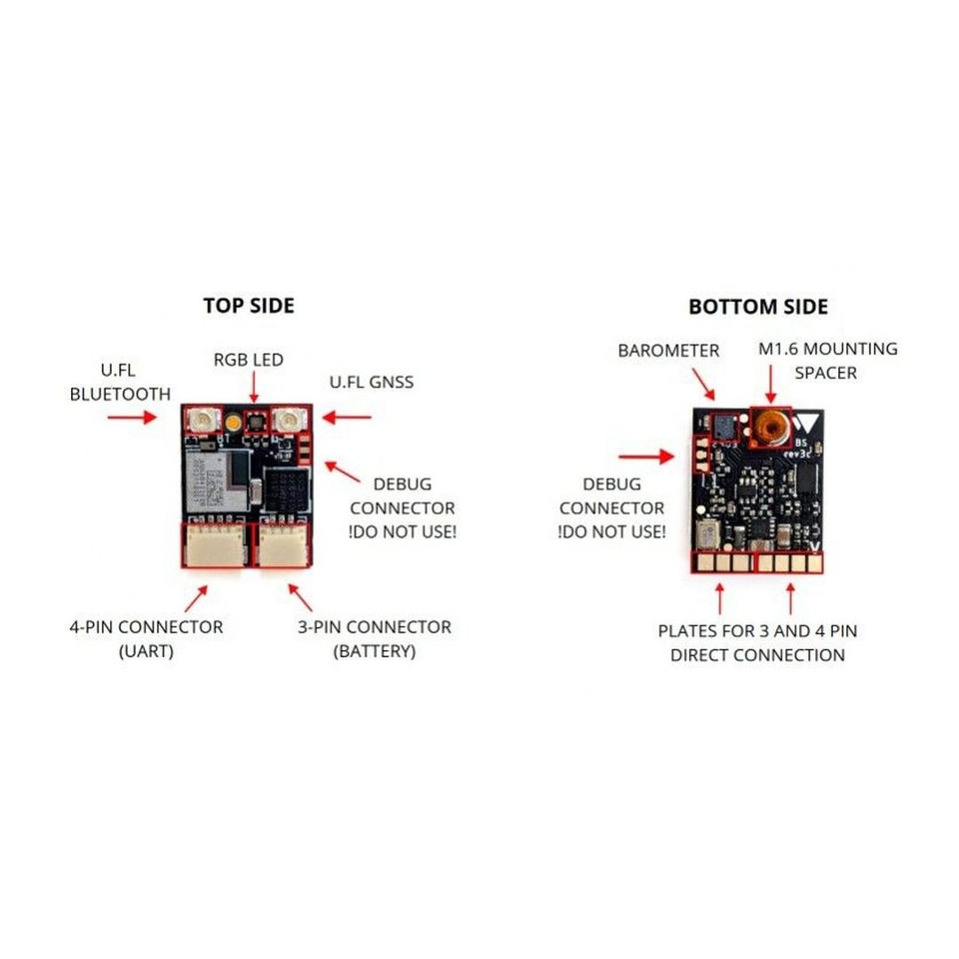 Dronetag BS B-RID (1g) for FPV drones, models & hobby planes BRID ...