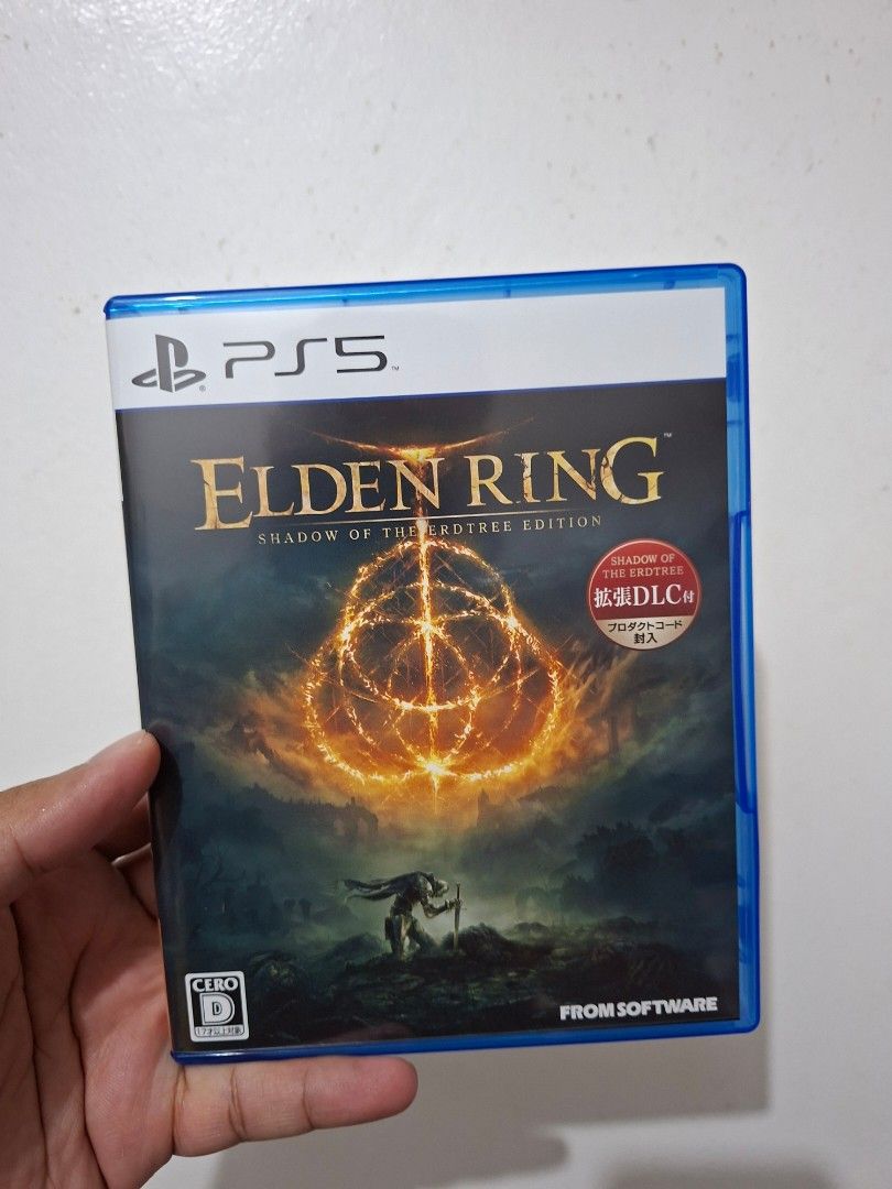 Elden Ring: Shadow of the Erdtree Edition - PS5 (Japanese Version. Please read description) (Category: PlayStation) located in Balanga. Submitted by rlmgtr (Listing ID 1424042049, Image 1). Description: Item was unsealed and tried for less than an hour. No option to change language from Japanese to English DLC is exclusive to Japanese PSN account only based on my own research. RFS - my PSN is not Japanese and I don't understand Japanese. (Padala 