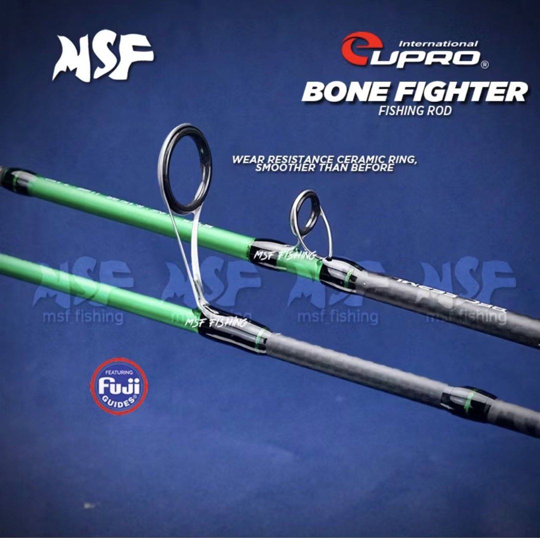 Rod Bonefighter eupro Bonefighter Spinning rod, Sports Equipment, Fishing on Carousell