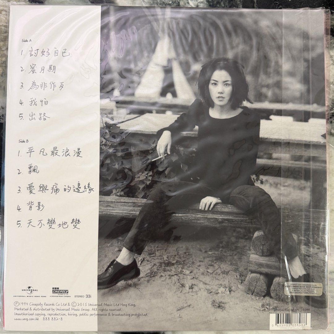 Faye Wong 王菲讨好自己黑胶LP Vinyl Record - 编号, Hobbies