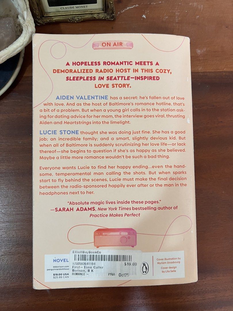 First-Time Caller by B.K. Borison (Category: Storybooks) located in Quezon City. Submitted by lightningdream (Listing ID 1424104585, Image 2). Description: Sleepless in Seattle inspired romcom.