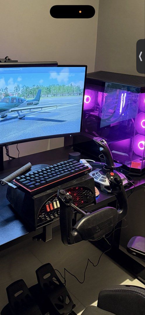 Flight Simulator Hardware (Category: Controllers) located in Bacoor. Submitted by swiftstar.b99627 (Listing ID 1424100614, Image 1). Description: ✈️ Flight Sim Hardware For Sale ✈️ • Logitech 3D Pro Yoke – Smooth controls, no drift • Honeycomb Alpha Yoke – Used, great condition, all switches working Both units are in excellent working condition. Great setup for MSFS, X-Plane, or P3D. DM if interested!.