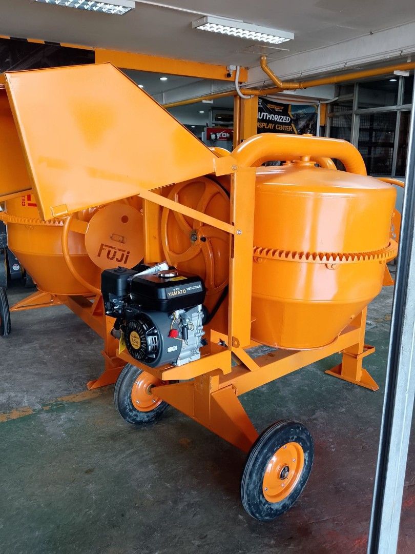 Fuji Concrete Mixer 7.5HP Yamato Engine, Commercial & Industrial ...
