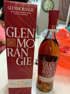 Glenmorangie The Original 12 Year Old, Bourbon Cask, 43% whisky bottle