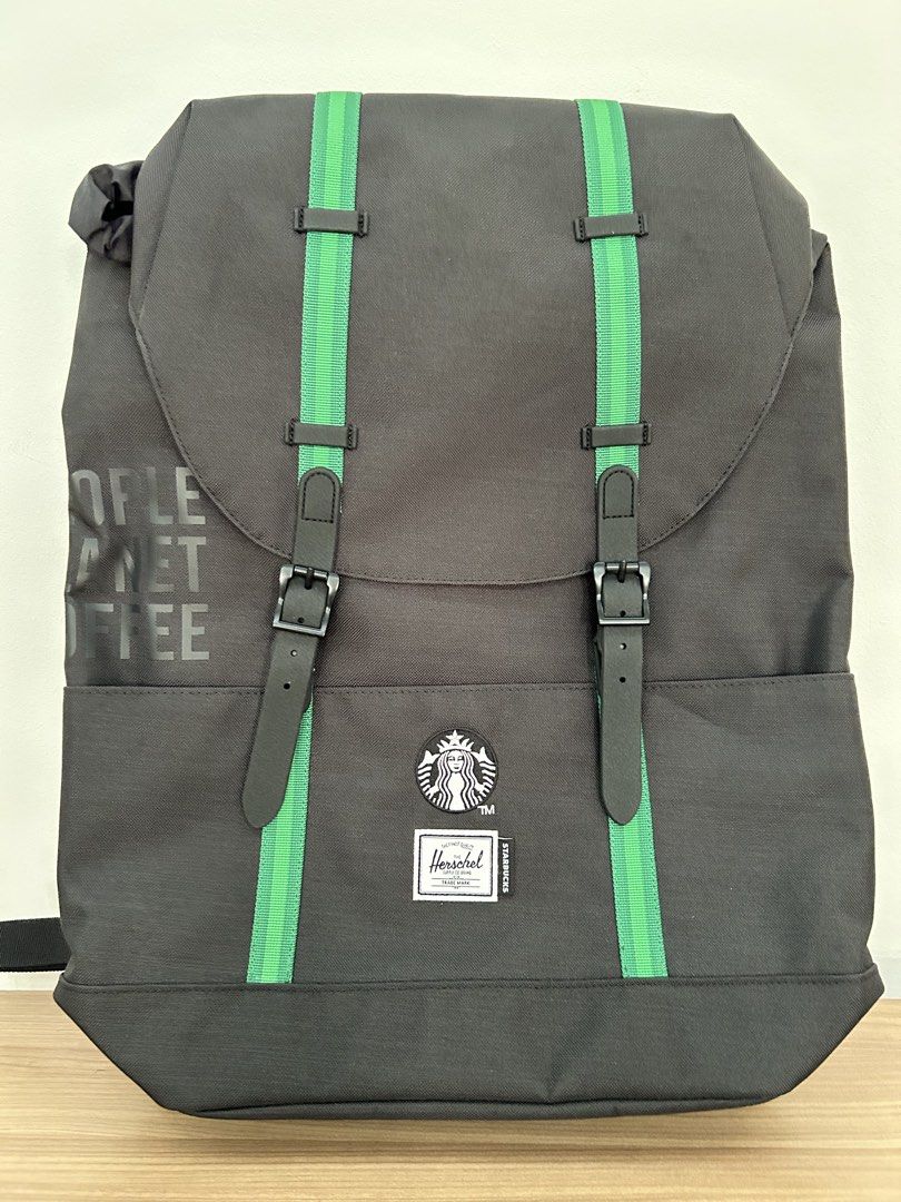 Starbucks Backpack Herschel x Starbucks Retreat Backpack, Men's Fashion, Bags, Backpacks ...