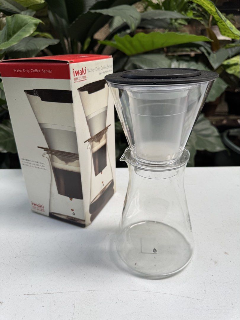 Ice coffee maker iwaki (Category: Coffee & Tea Tableware) located in Davao. Submitted by parteawares2 (Listing ID 1423991814, Image 1). Description: One piece brand new iwaki brand ice coffee maker .