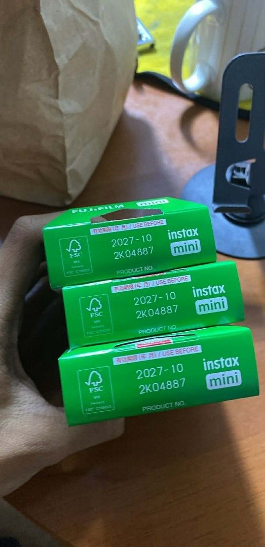 Instax Mini Film (Category: Cameras) located in Manila. Submitted by ddadangszz22506 (Listing ID 1424115269, Image 1). Description: - Fujifilm Instax Mini film 549 10s 1020 20s AROUND PASIG OR MANILA PICK UP ONLY GCASH FOR LALAMOVE COD FOR DELIVERY BIKER RIDER (LALAMOVE FARE) AROUNF METRO MANILA ONLY..