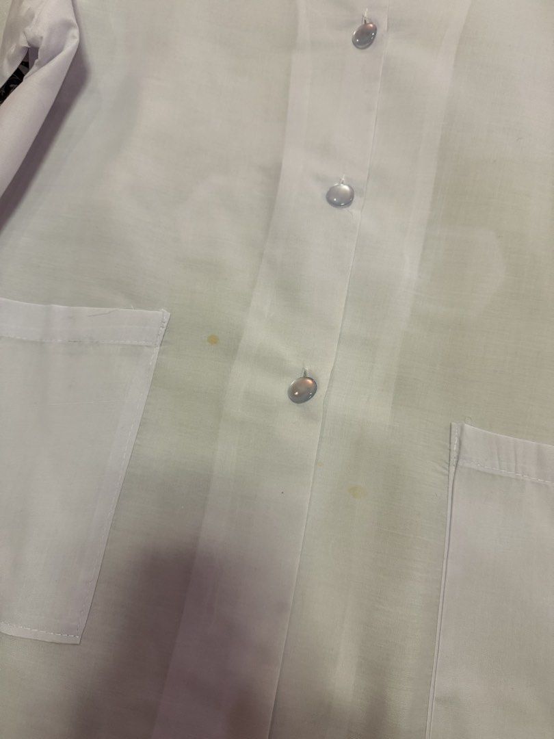 lab coat (Category: Coats, Jackets and Outerwear) located in Las Pinas. Submitted by yncxz (Listing ID 1424087272, Image 2). Description: °˖ ʚ ·˚₊ lab coat size: m-xl ₱150.