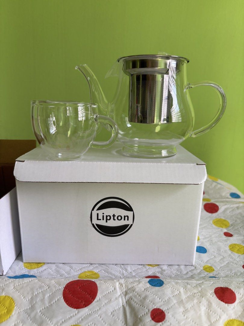 Lipton Glass Brewing Teapot Set477474372747284482