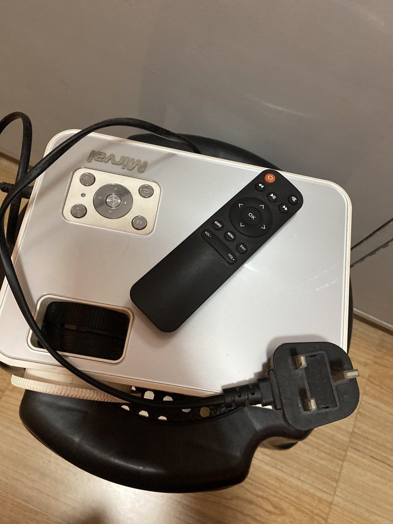 Mirval Projector with Remote 1080p (With Box) (Category: Projectors) located in Manila. Submitted by closetmonsterx (Listing ID 1424083077, Image 2). Description: - Mirval Projector with Remote - 1080p Resolution - Includes Remote Control RFS: - Selling due to upgrade and haven’t been using it since I bought a TV - Projector System is slow so I bought chromecast, works better with it so I recommend buying a separate smart casting device. - Other 