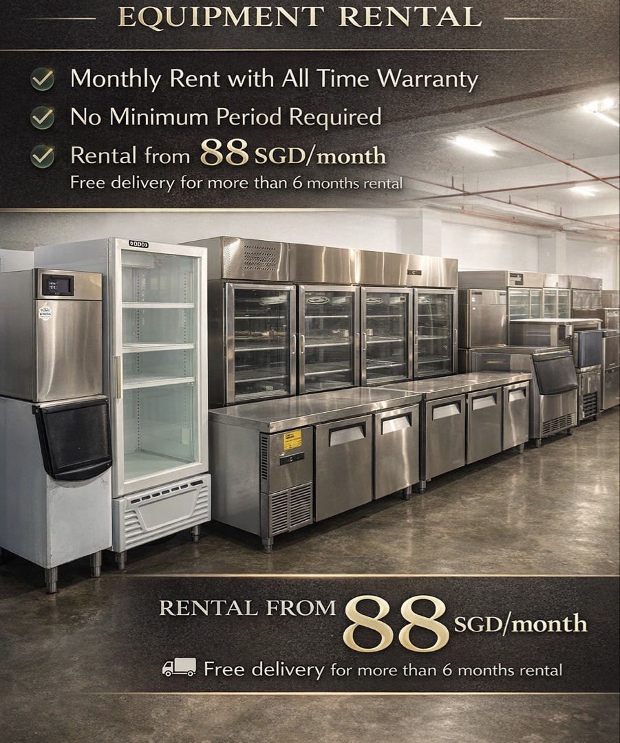 Fridges For Rent (Monthly rent) commercial fridge. Chiller. Freezer. Ice maker. Display ...