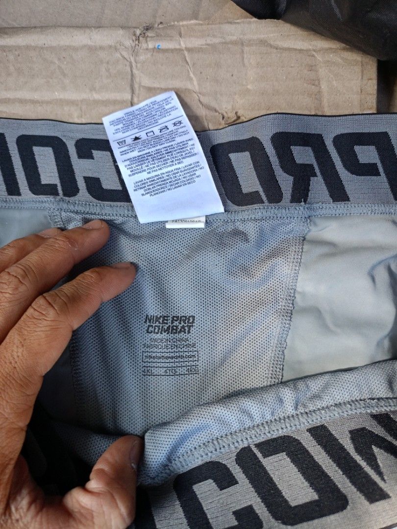 Nike Pro Combat Compression Shorts (Category: Activewear) located in Manila. Submitted by raymund2501 (Listing ID 1423976911, Image 2). Description: for sale 500 Nike pro combat shorts size 4xl fits xl excellent condition .