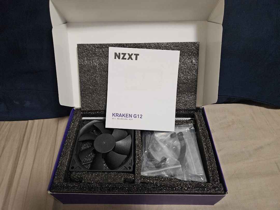 NZXT Kraken G12 GPU Mounting Kit (Category: Computer Parts) located in Manila. Submitted by chavezychavez (Listing ID 1424064615, Image 3). Description: I'm selling my unused Kraken G12. I bought this as a spare for my 1080ti but once I sold that and upgraded my GPU this became useless for me. I originally paid 2k for this and I'm selling this at a loss. It's basically old stock as this product is discontinued but it's practically in its box bran