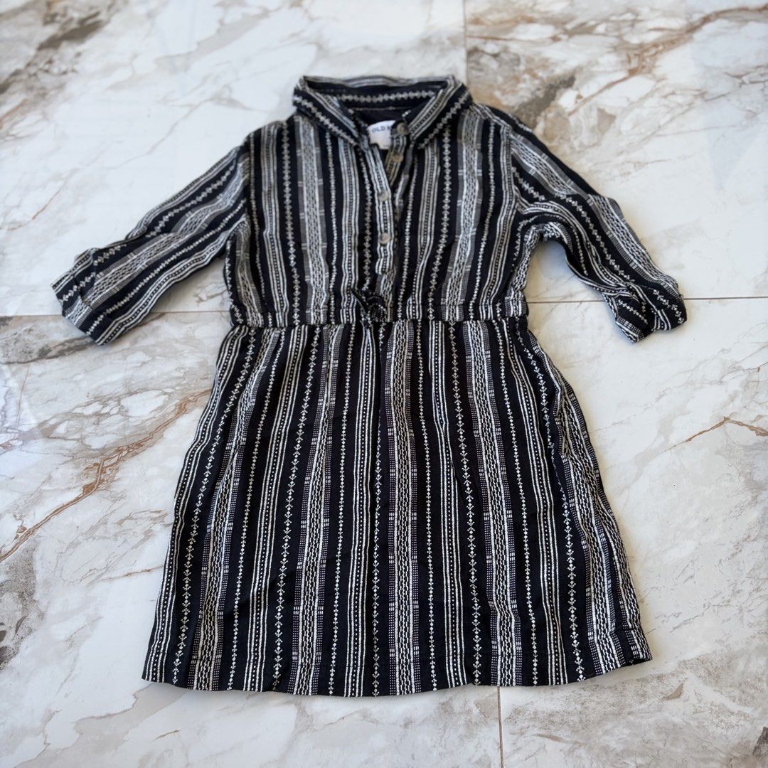 Old Navy 3T Striped Dress (Category: Babies & Kids Fashion) located in Bulacan. Submitted by speczone (Listing ID 1424140289, Image 1). Description: - No issue - Can pass as bnew - Bohemian style - for 3 yo kid.